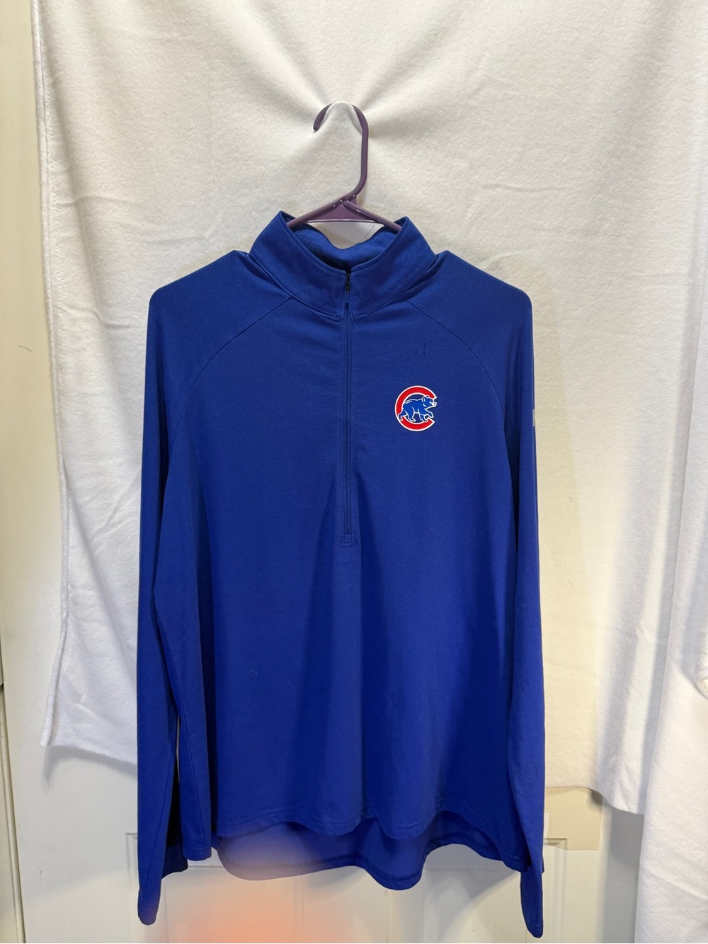 Under Armour Royal Blue MLB Quarter-Zip Pullover
